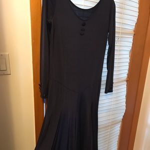 Navy blue Lycra strechy  dress